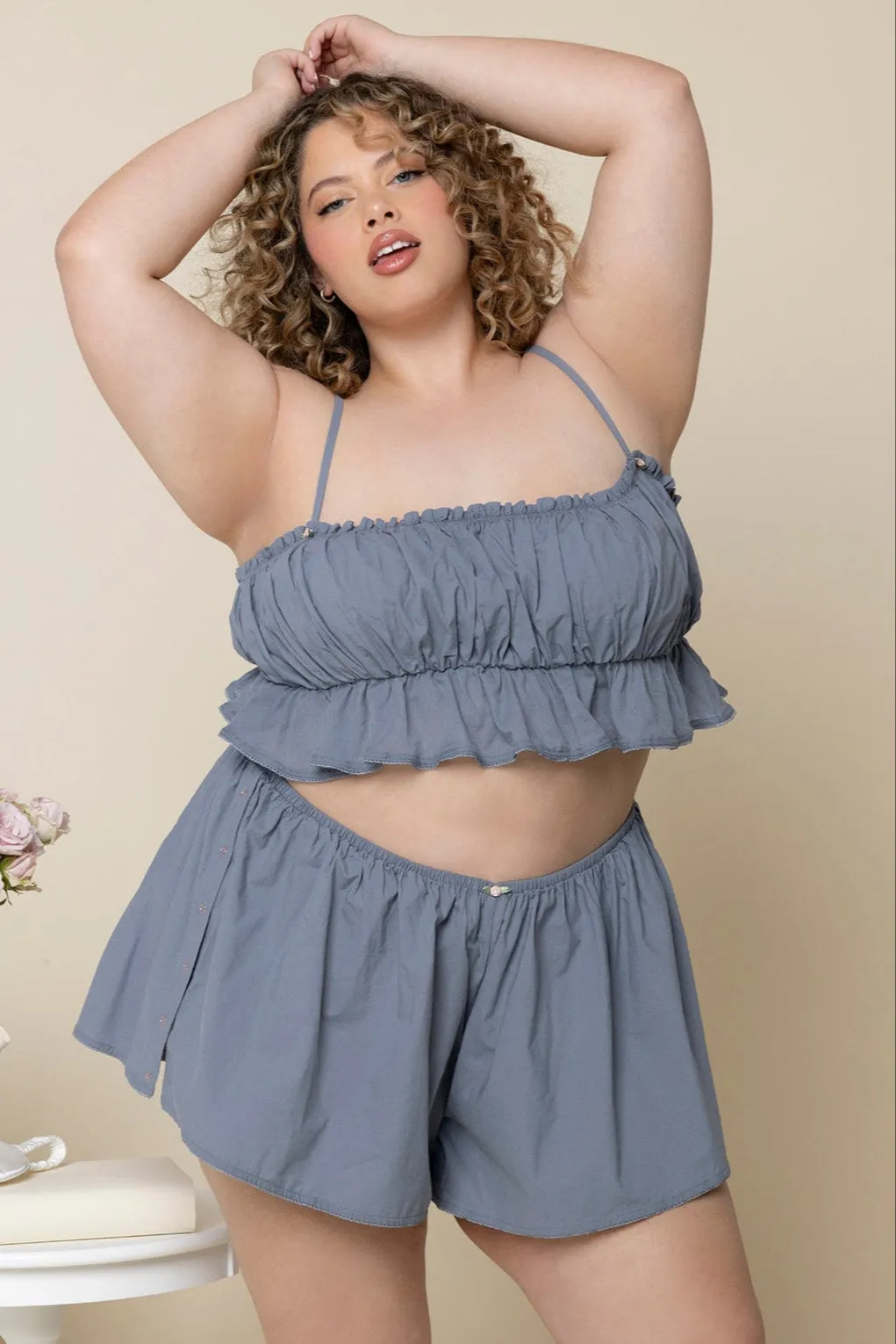 Wildest Dreams Bralette - Sleepy Blue sold by POPFLEX product image thumbnail 3
