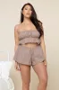 Flutter Sleep Short - Mauve Over sold by POPFLEX