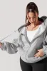 Zip Cloud Hoodie - Heather Grey sold by POPFLEX