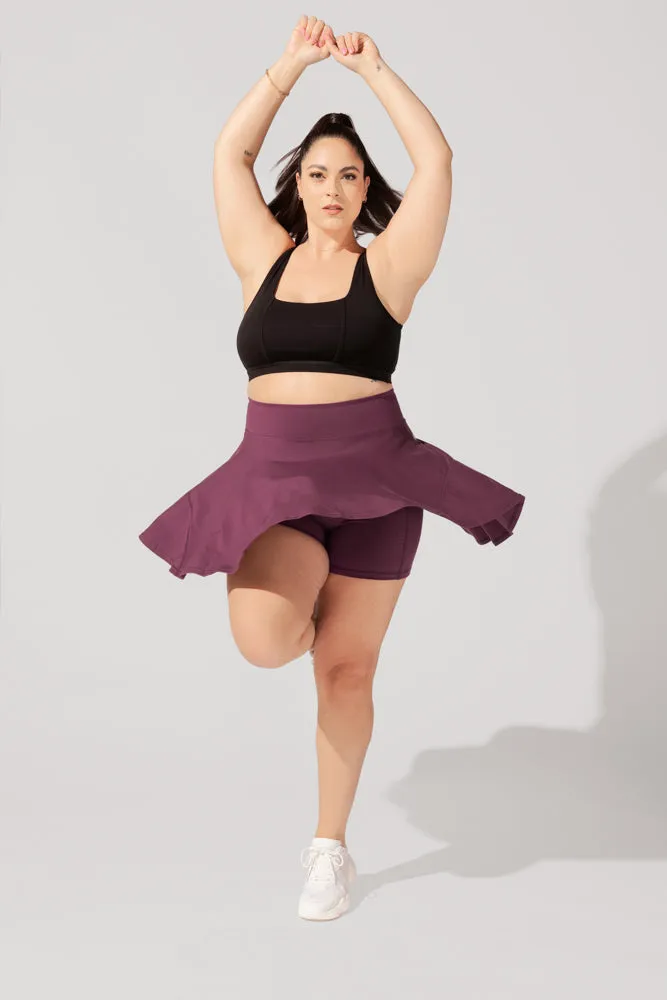 Twirl Skort - Plum sold by POPFLEX product image thumbnail 2