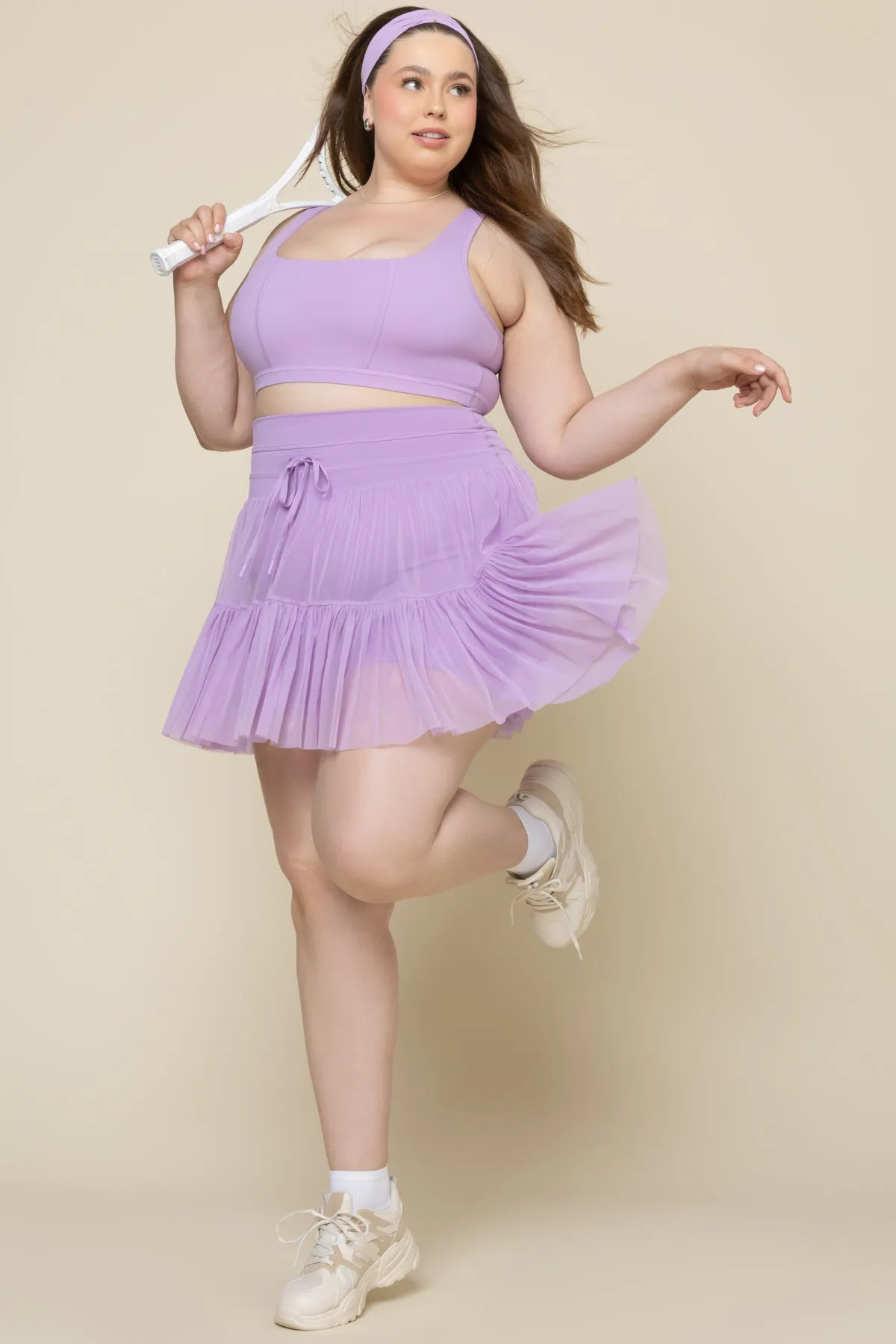 Pirouette Skort - Mystic Purple sold by POPFLEX product image thumbnail 2