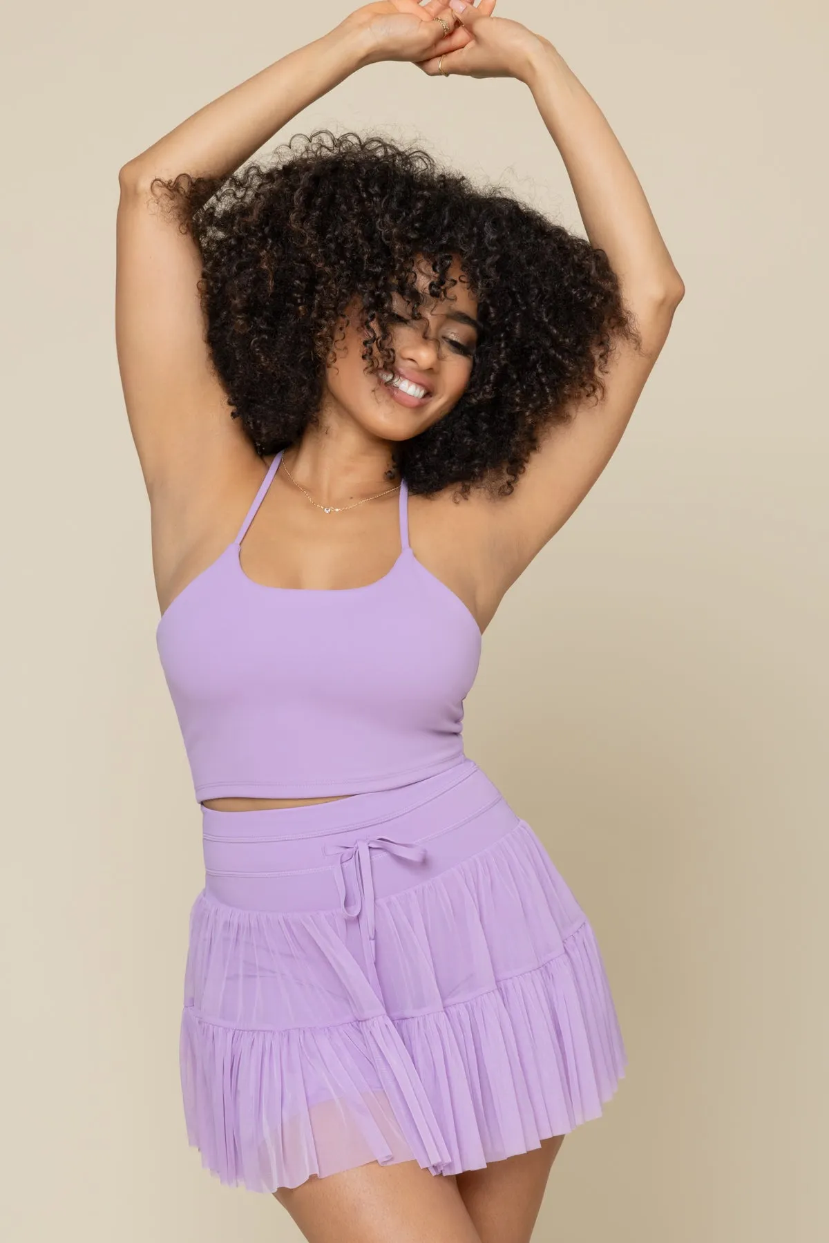 Flexy Crop Top - Mystic Purple sold by POPFLEX