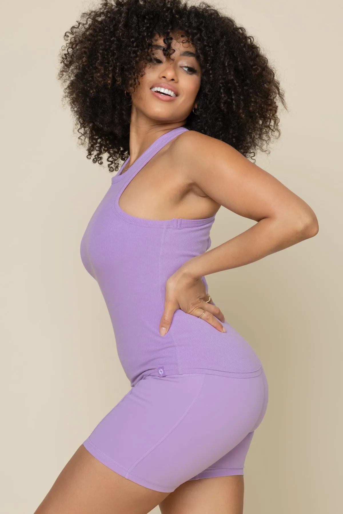 Not Your Typical Tank (Built-in Bra) - Mystic Purple sold by POPFLEX product image thumbnail 4