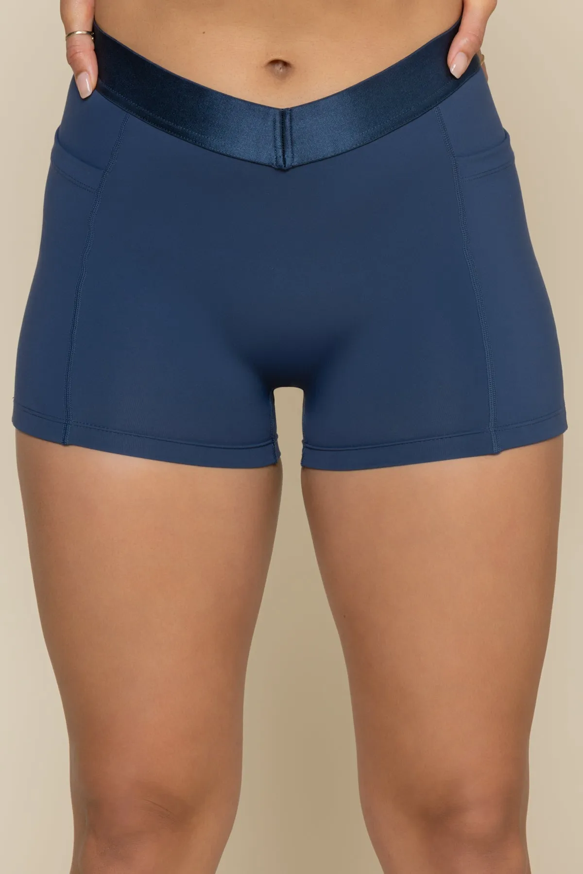 Contour Booty Short - Navy sold by POPFLEX product image thumbnail 2