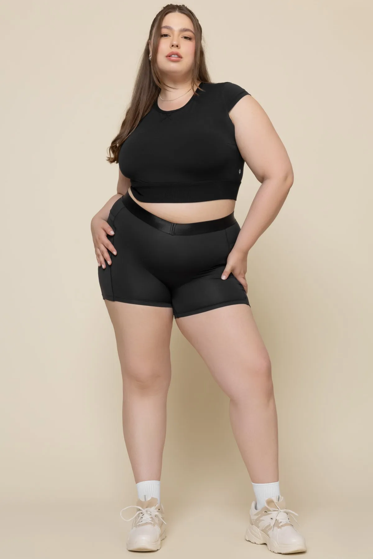 Contour Booty Short - Black sold by POPFLEX product image thumbnail 3
