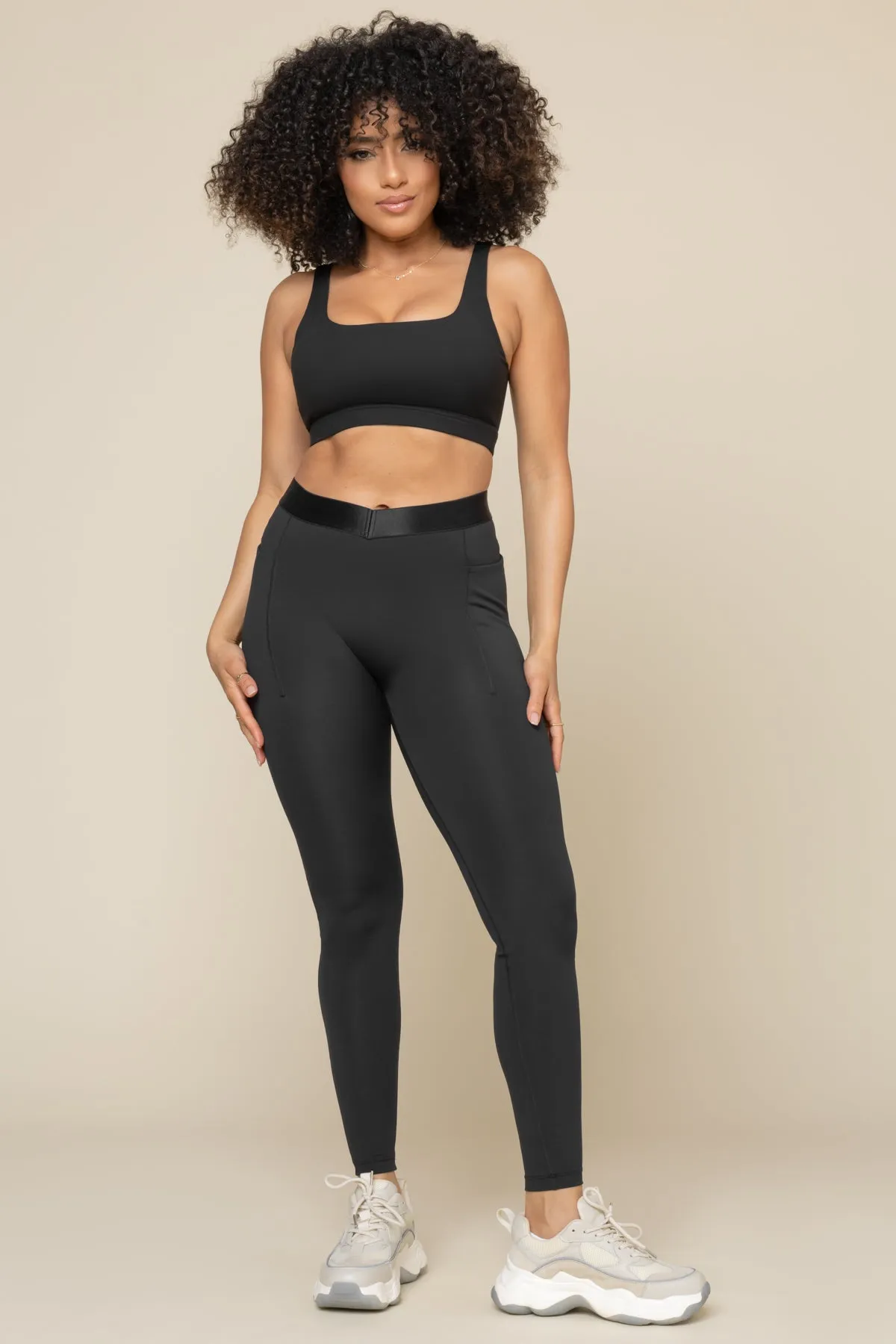 Contour Legging - Black sold by POPFLEX product image thumbnail 4