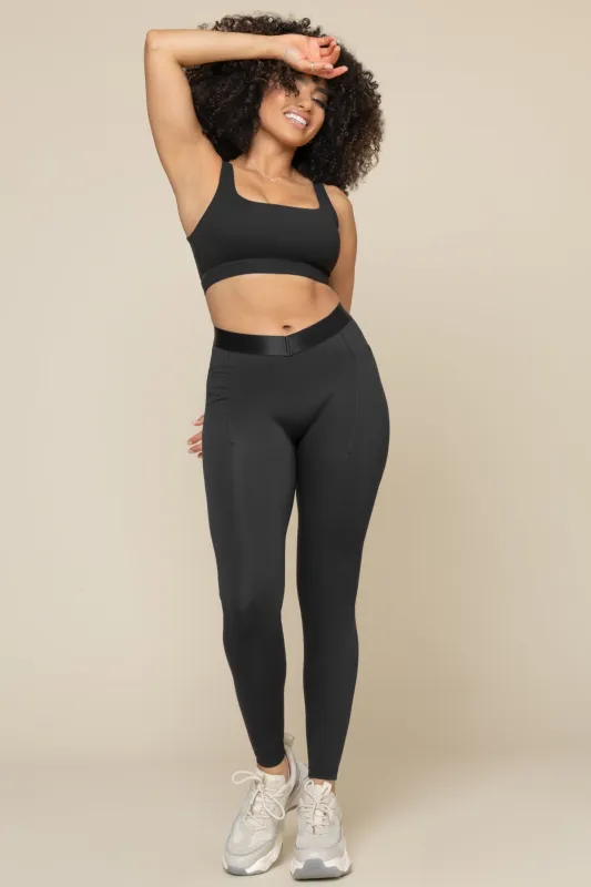 Contour Legging - Black sold by POPFLEX