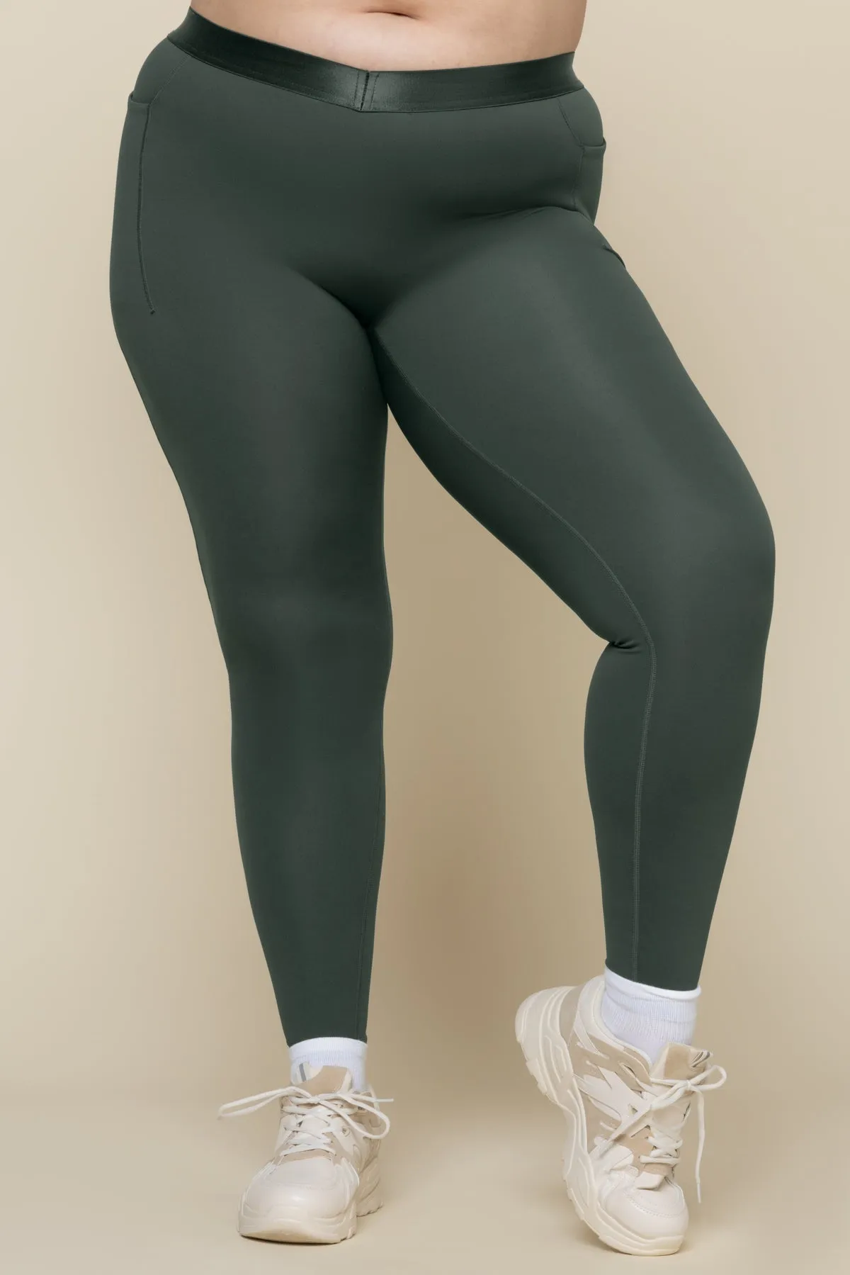 Contour Legging - Deep Forest sold by POPFLEX product image thumbnail 2
