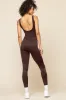 Be Flexible Seamless Onesie - French Roast sold by POPFLEX