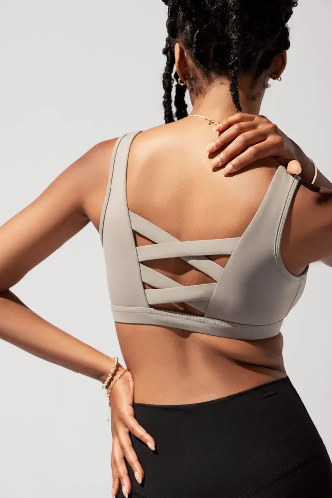 Corset Bra - Cool Grey sold by POPFLEX product image thumbnail 2