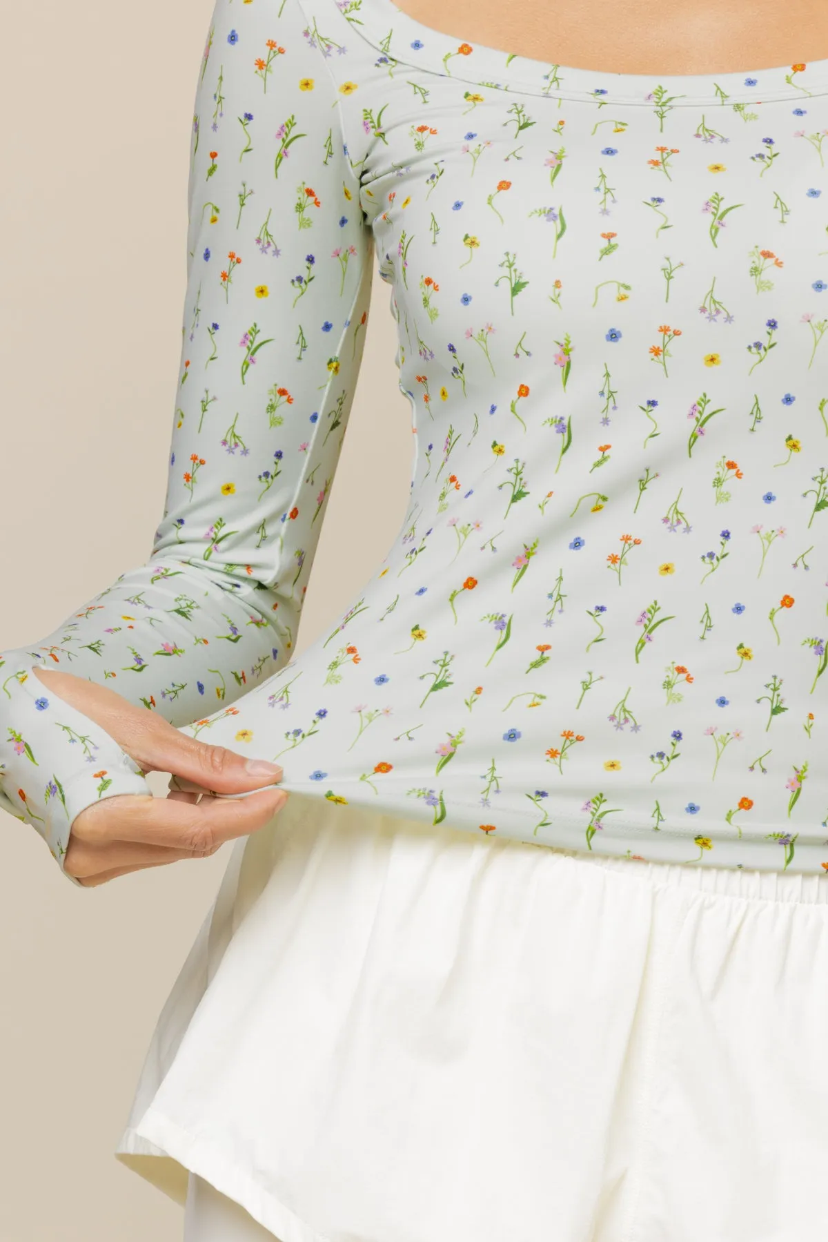 Your Favorite Reversible Long Sleeve Top - Meadow sold by POPFLEX product image thumbnail 5