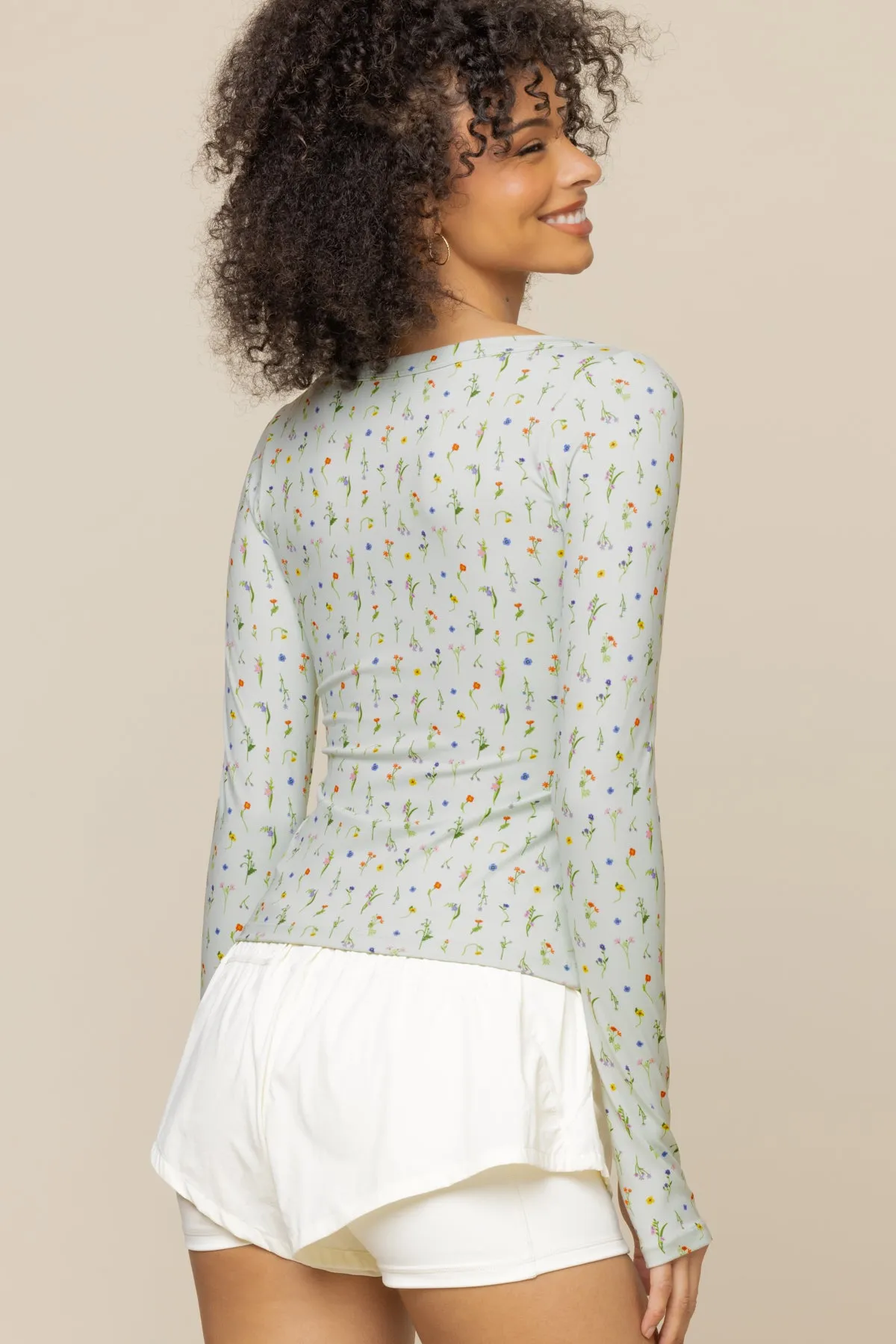 Your Favorite Reversible Long Sleeve Top - Meadow sold by POPFLEX product image thumbnail 4