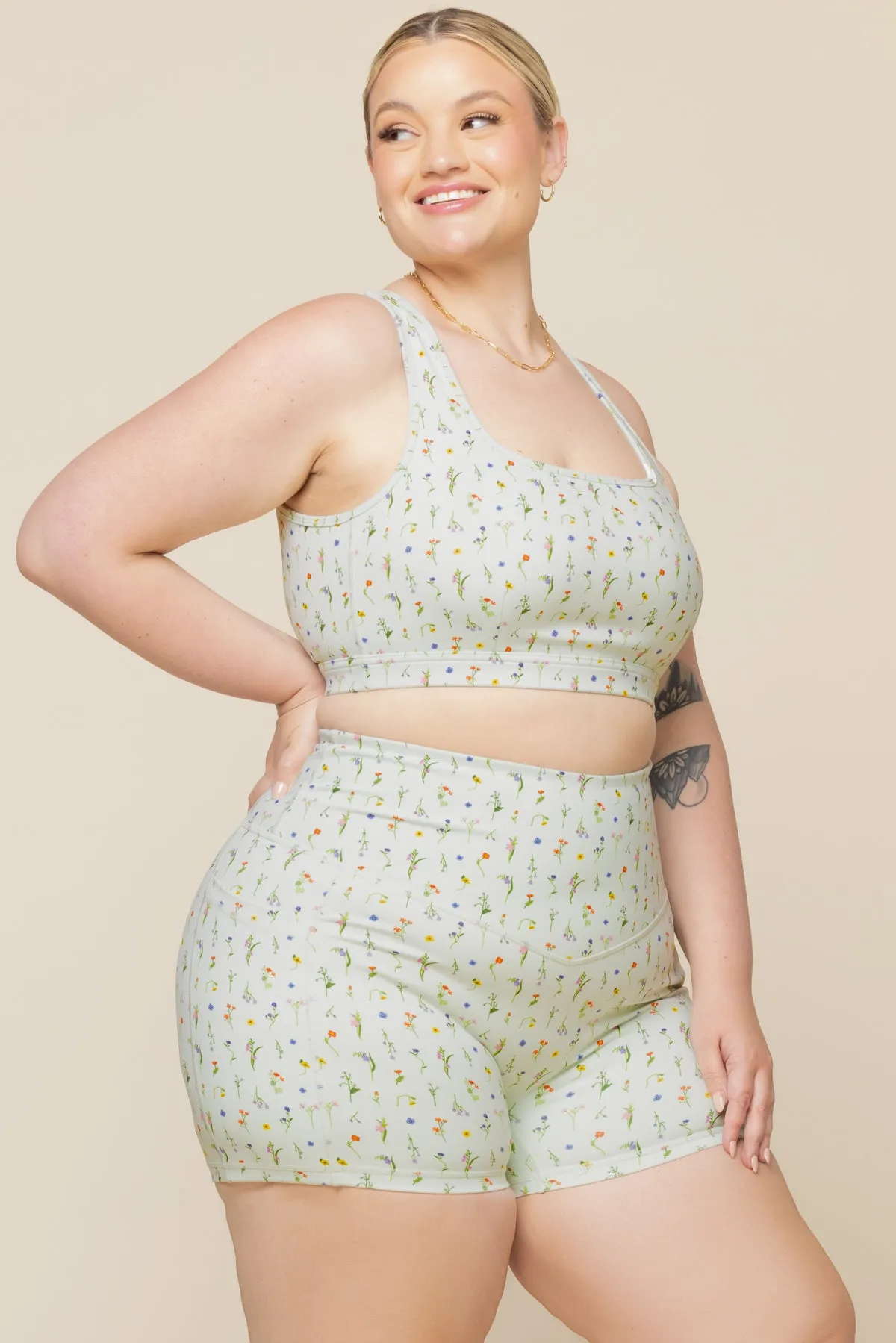 Supersculpt™ Booty Short - Meadow sold by POPFLEX product image thumbnail 5