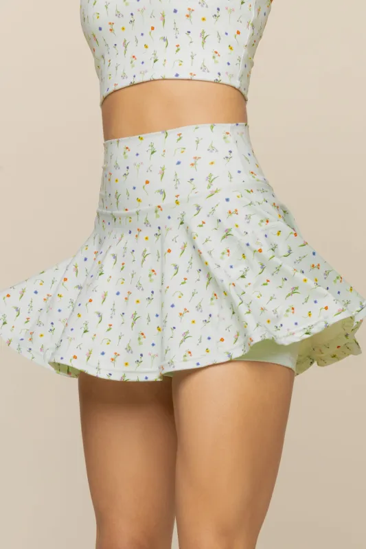 Twirl Skort - Meadow sold by POPFLEX