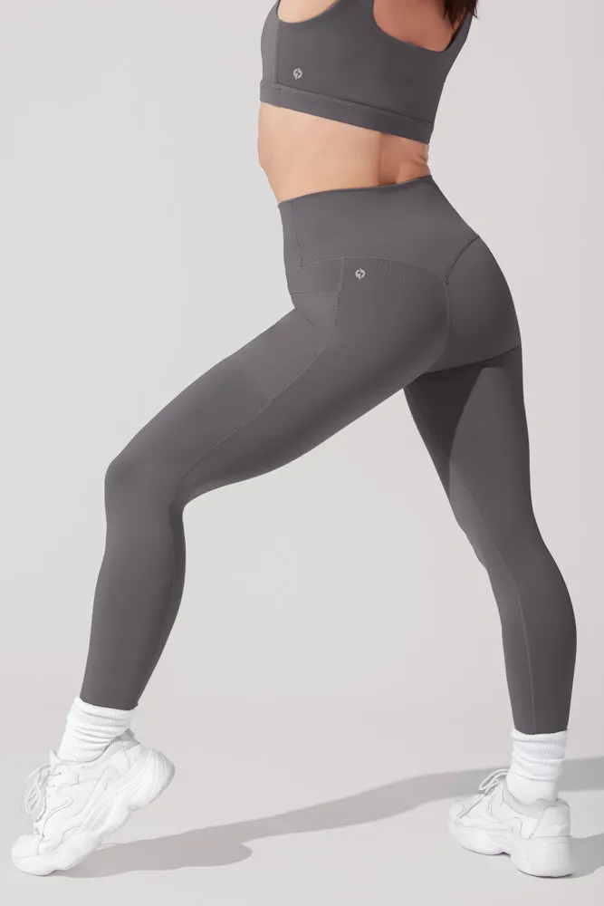 Supersculpt™ Leggings with Pockets (Pet Hair Resistant) - Slate sold by POPFLEX product image thumbnail 5