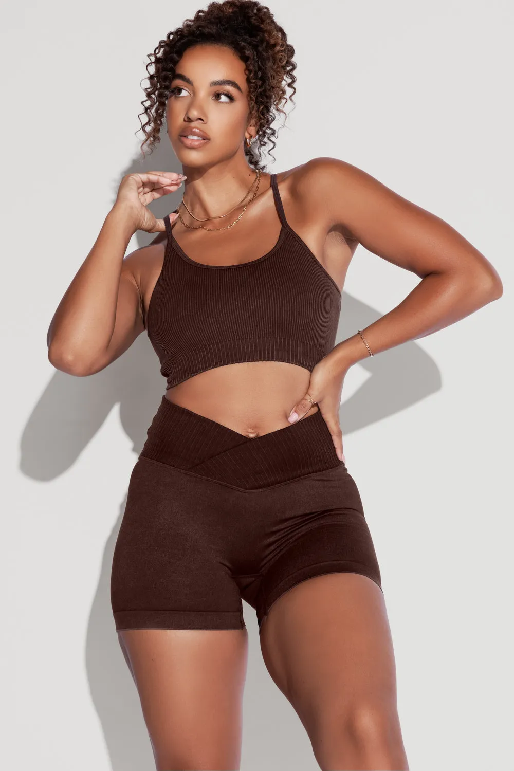 What's the Scoop Seamless Bra - French Roast sold by POPFLEX product image thumbnail 4