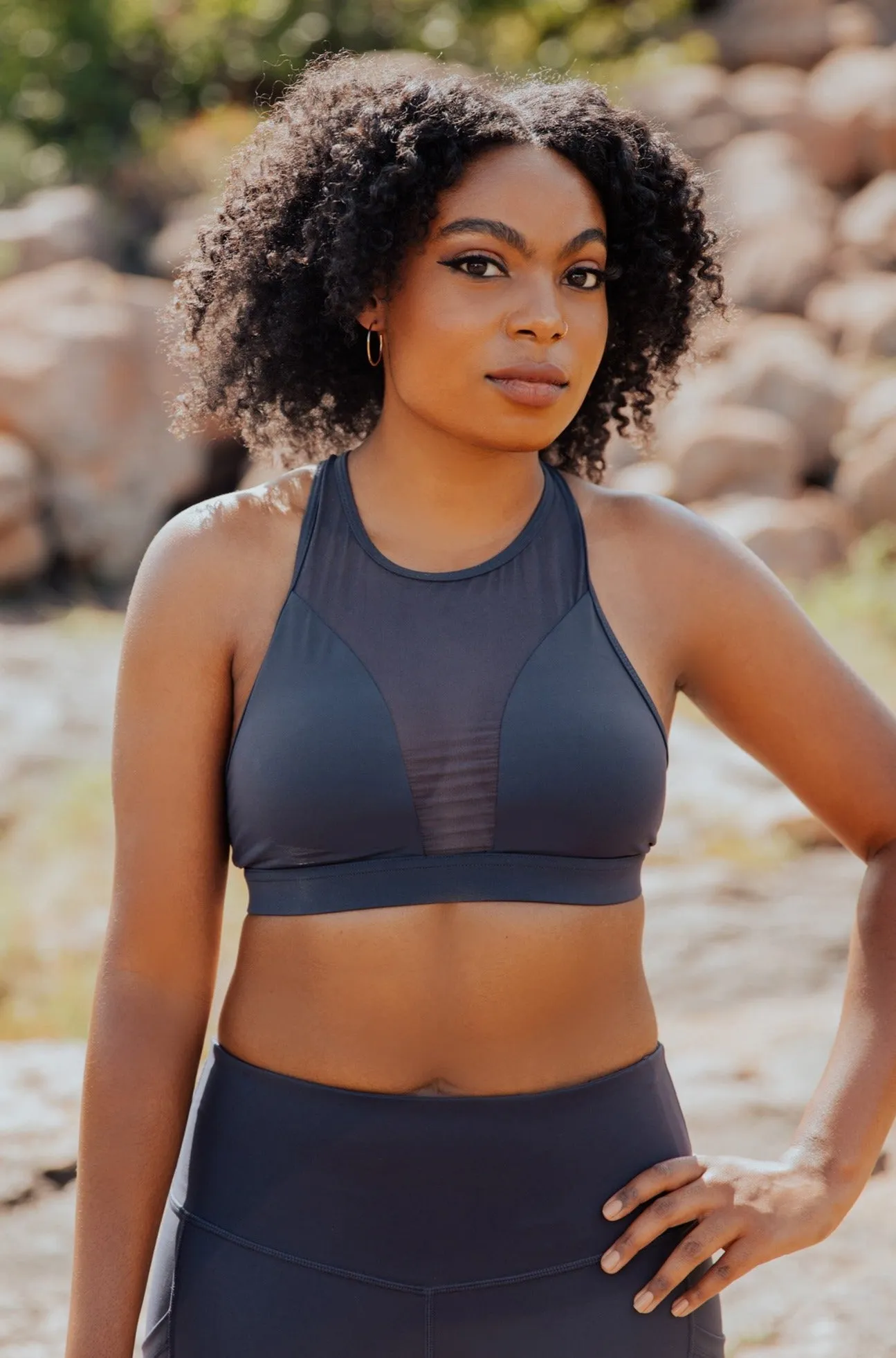 Alpine Bra - Granite sold by POPFLEX
