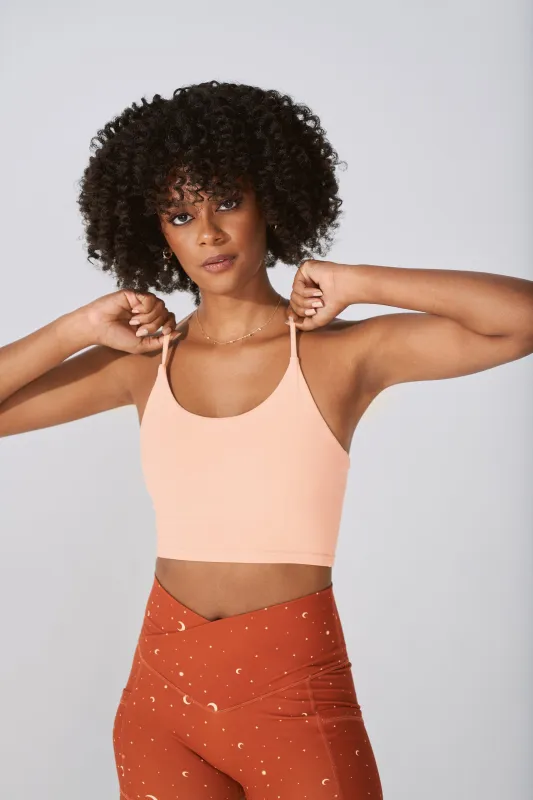 Flexy Crop Top - Peach sold by POPFLEX