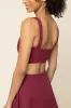 Cut It Out Dress - Crimson sold by POPFLEX