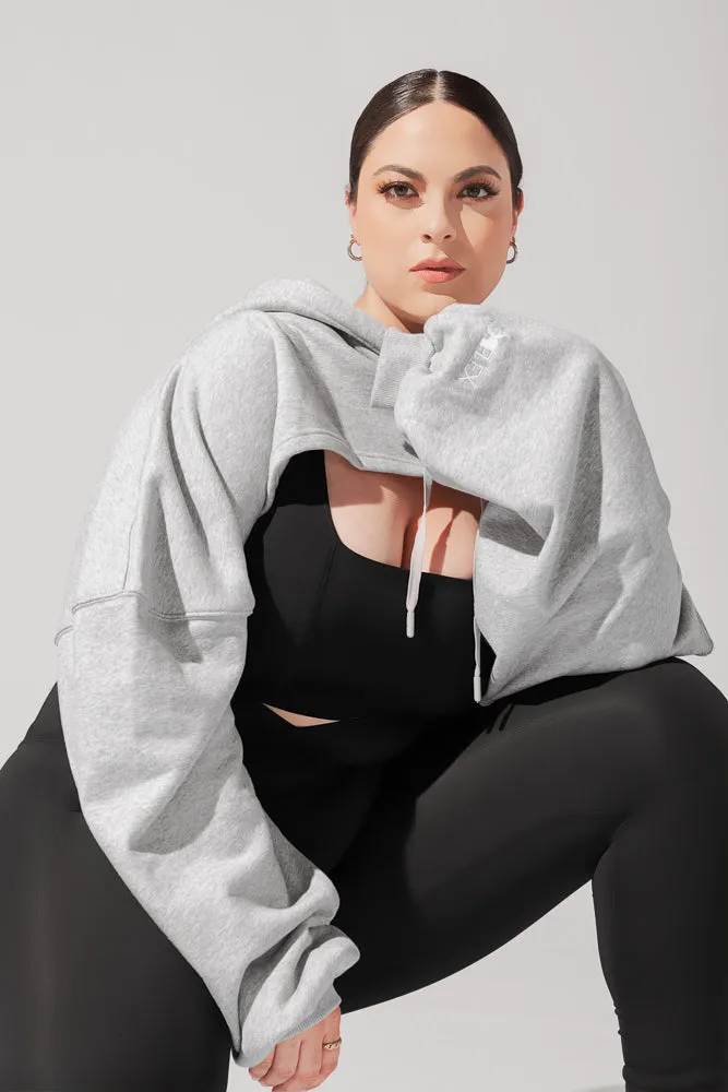 Cloud Shruggie - Grey Heather sold by POPFLEX product image thumbnail 4