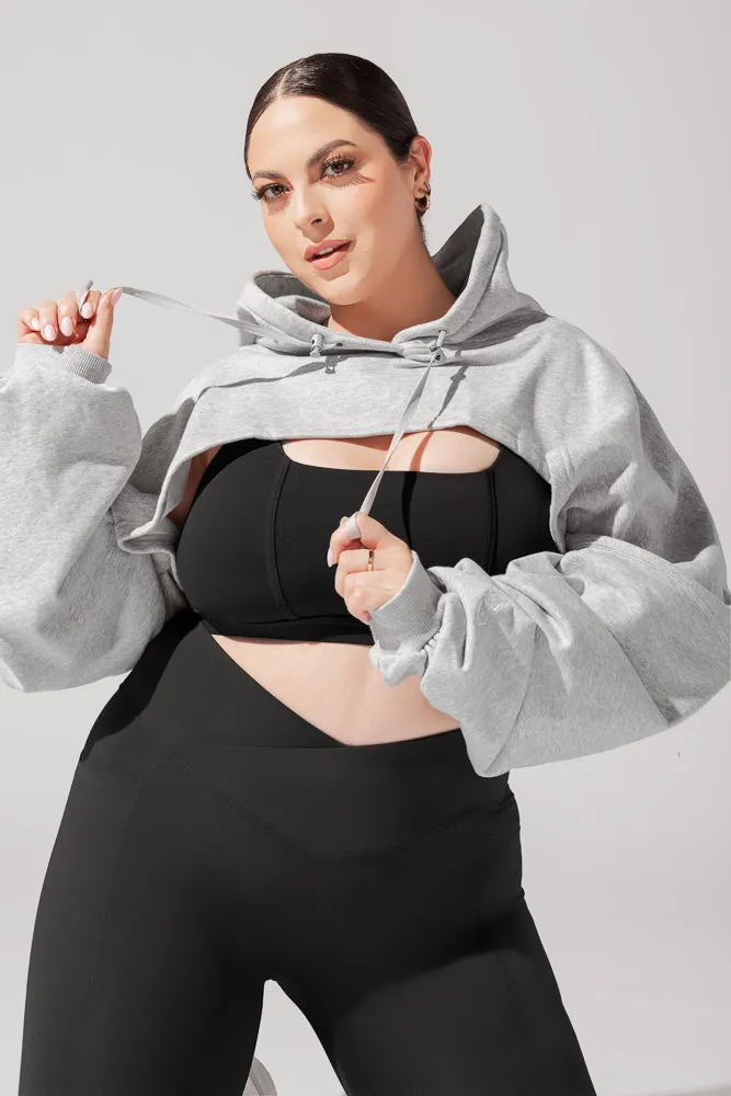 Cloud Shruggie - Grey Heather sold by POPFLEX product image thumbnail 2