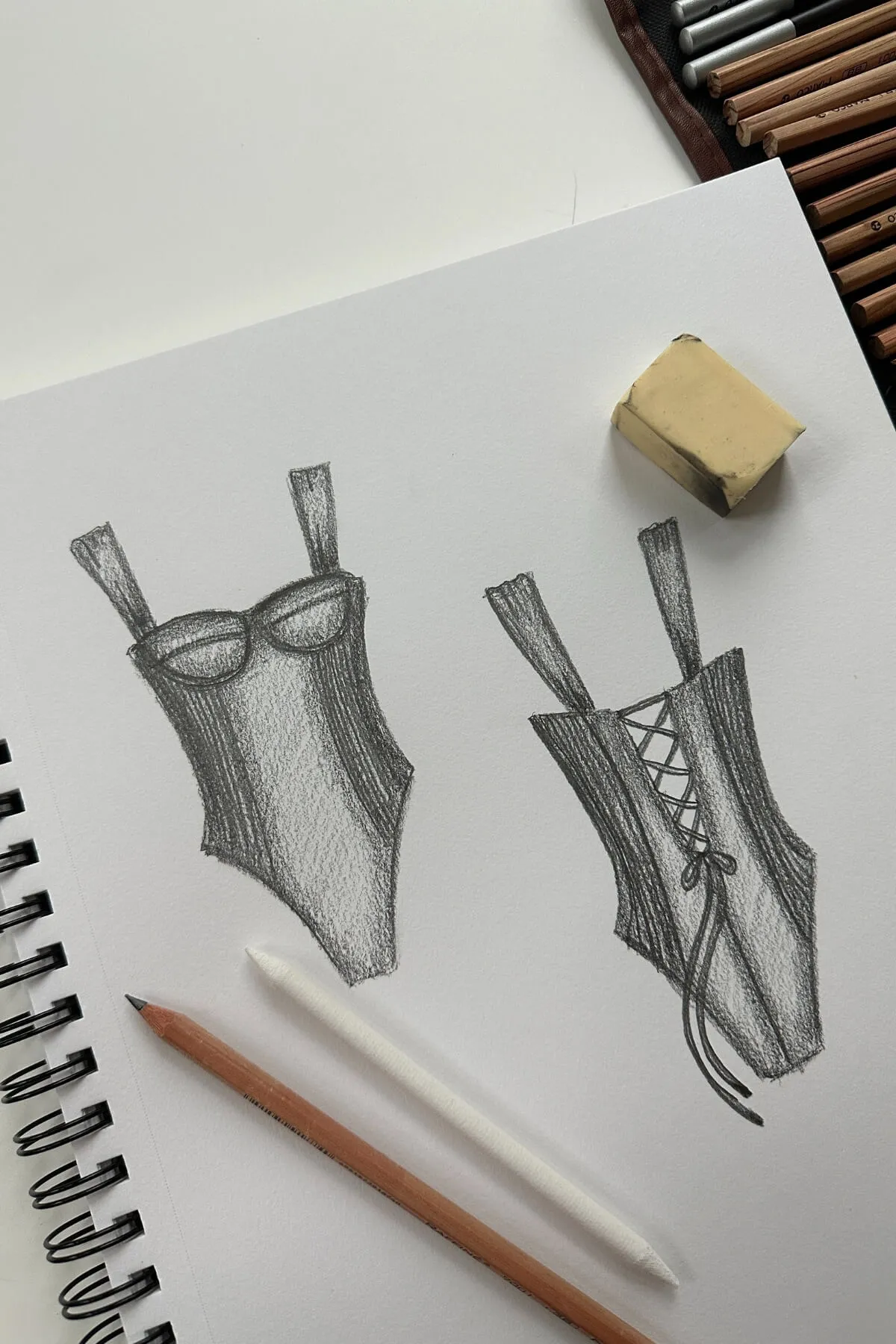 Boardwalk Bombshell One Piece Ribbed - Black sold by POPFLEX product image thumbnail 3