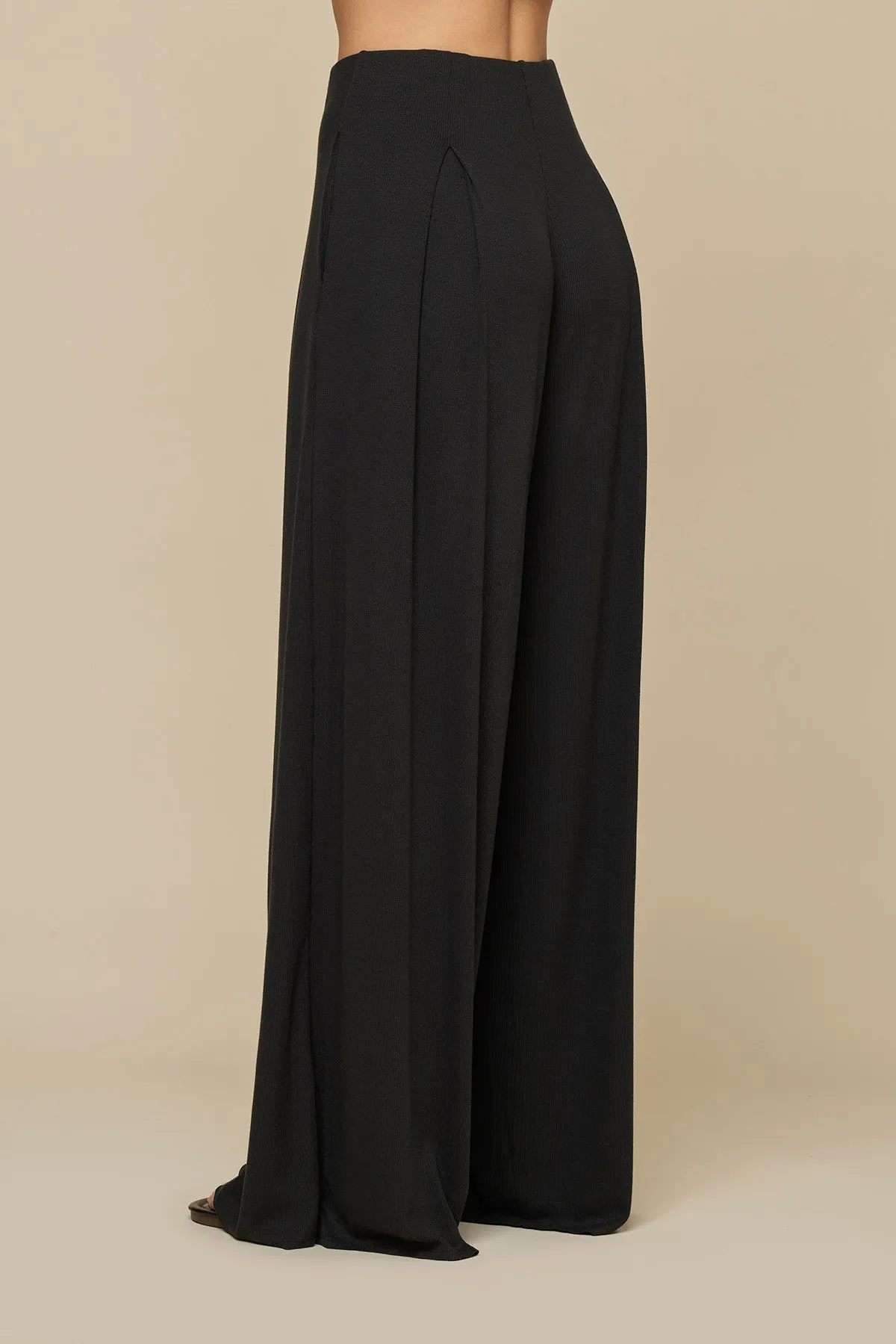 Go with the Flow Wide Leg Pant - Black sold by POPFLEX product image thumbnail 5