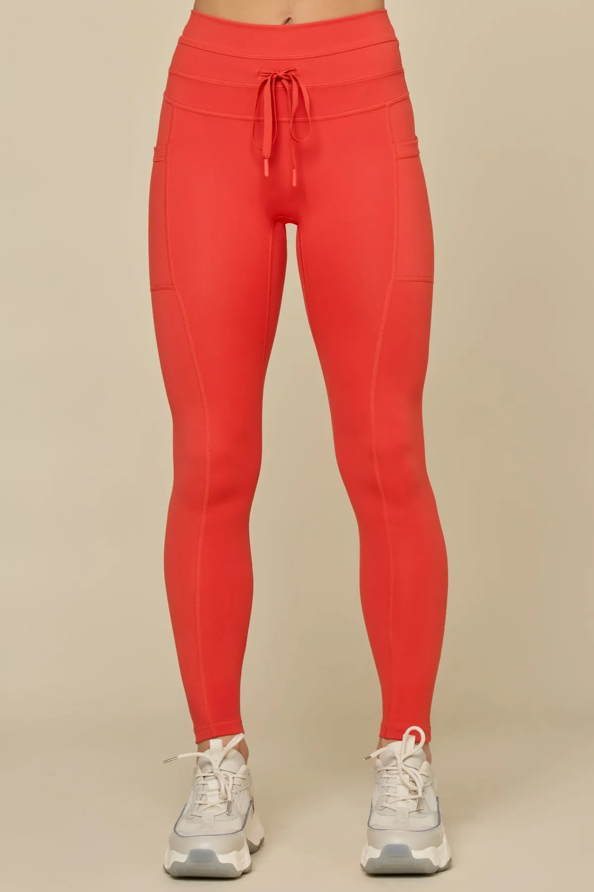 Cargo Legging with Pockets - Cayenne sold by POPFLEX product image thumbnail 4