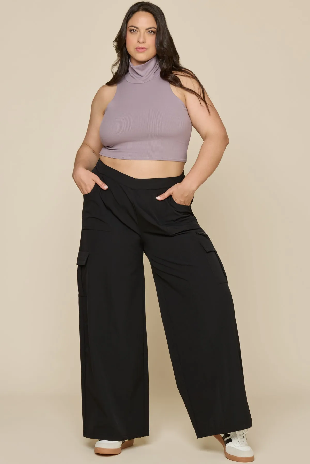 Y2K Cargo Pant - Black sold by POPFLEX