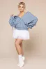 Zip Cloud Hoodie - Blue Storm sold by POPFLEX