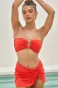 Beach Day Bandeau - Poppy sold by POPFLEX