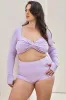 Sand Dollar Surf Shorts With Pockets - Lilac sold by POPFLEX