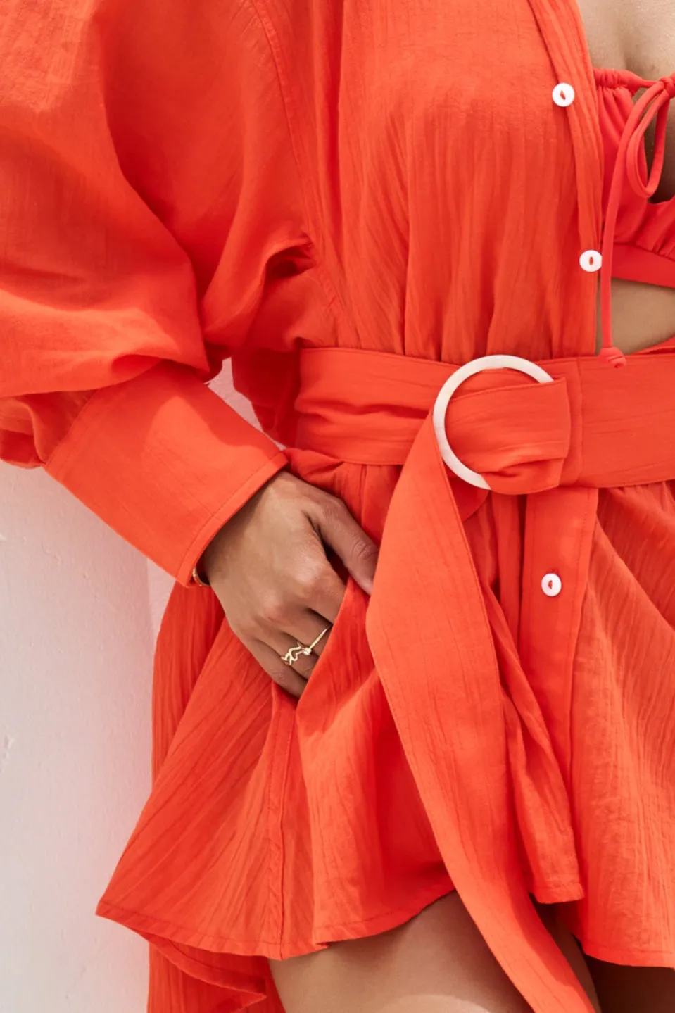 I Need a Vacation Shirt Dress - Poppy sold by POPFLEX product image thumbnail 2