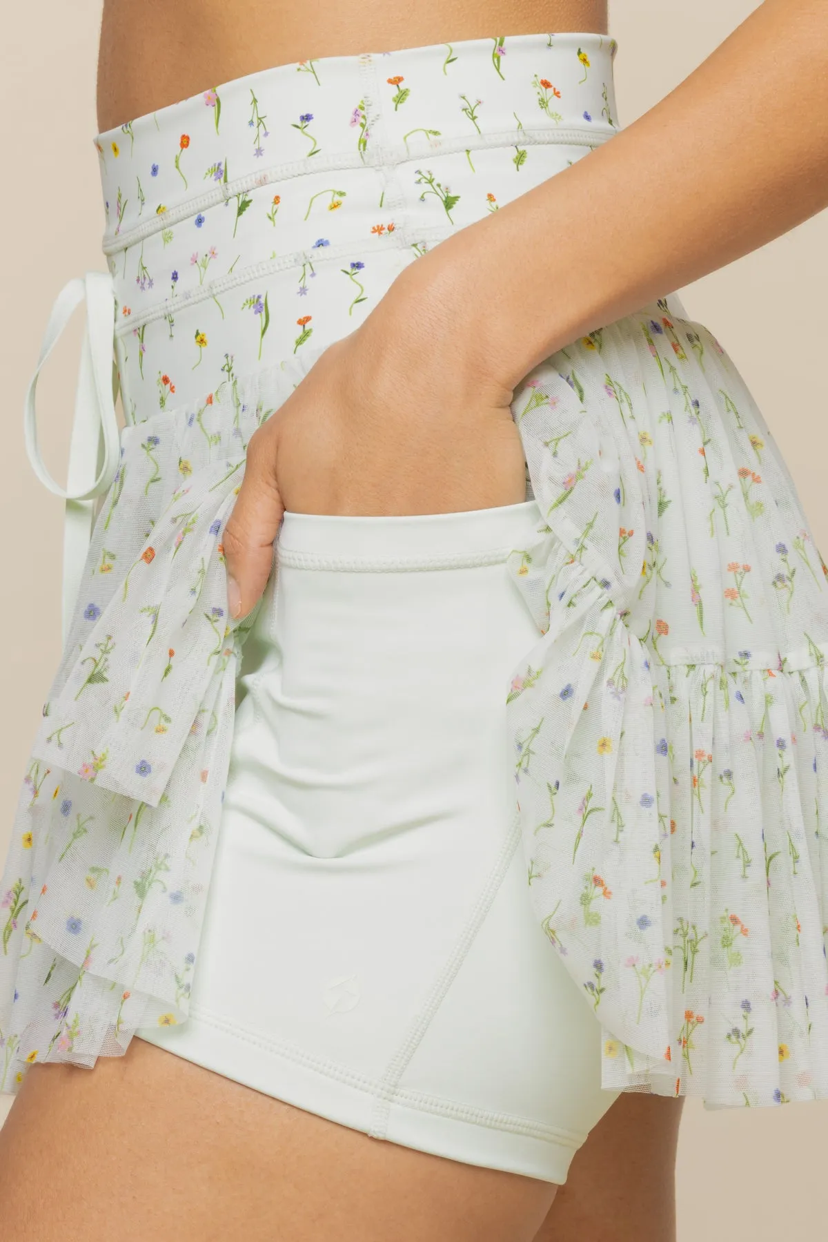 Pirouette Skort - Meadow sold by POPFLEX product image thumbnail 4