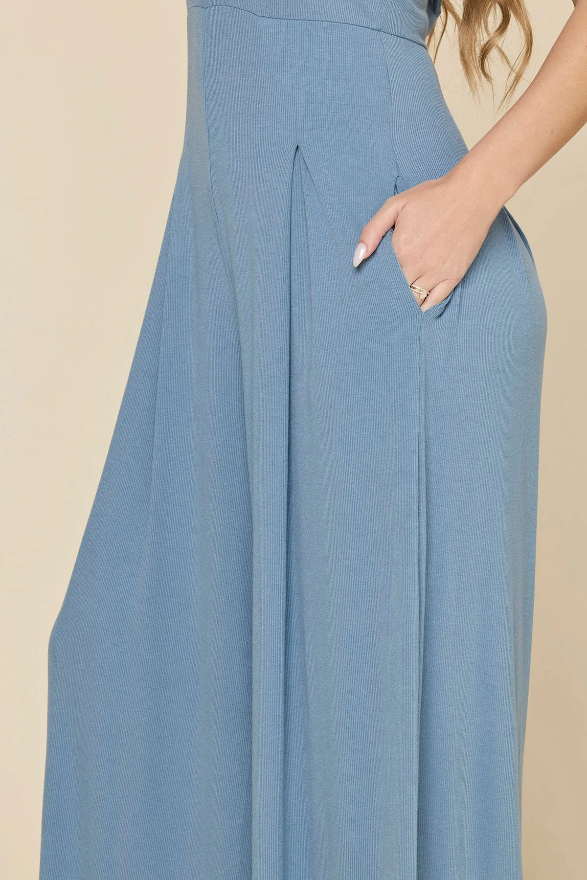 Halter Go with the Flow Jumpsuit - Cool Creek sold by POPFLEX product image thumbnail 4