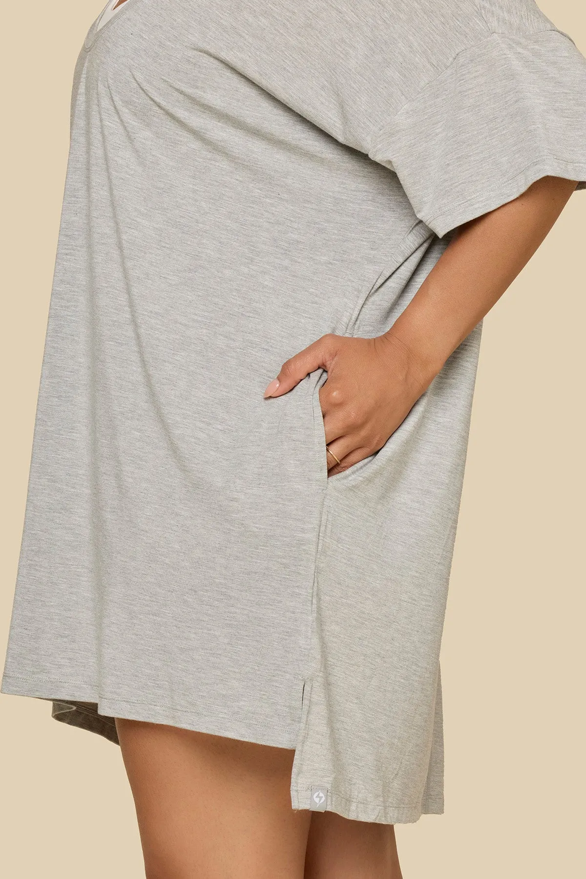 Supertee™ - Heather Grey sold by POPFLEX product image thumbnail 4