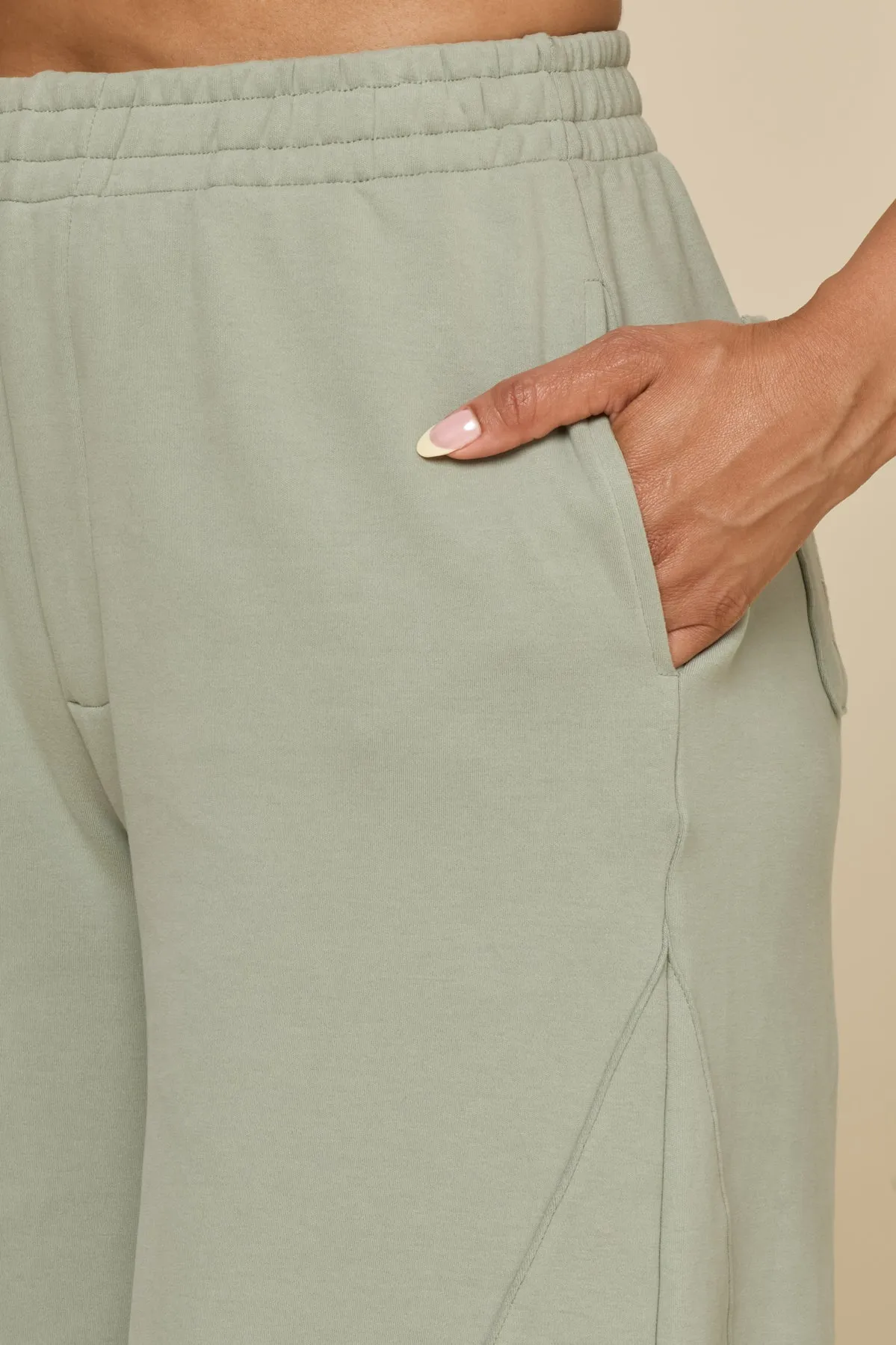 Superwide Sweatpant - Light Sage sold by POPFLEX product image thumbnail 4