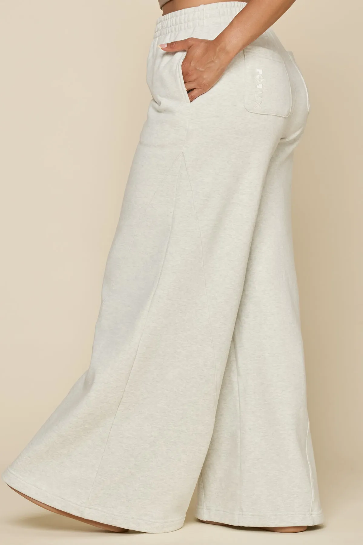 Superwide Sweatpant - Heather Grey sold by POPFLEX product image thumbnail 4