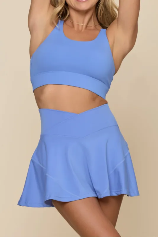 Crisscross Hourglass® Twirl Skort - Nordic Blue sold by POPFLEX