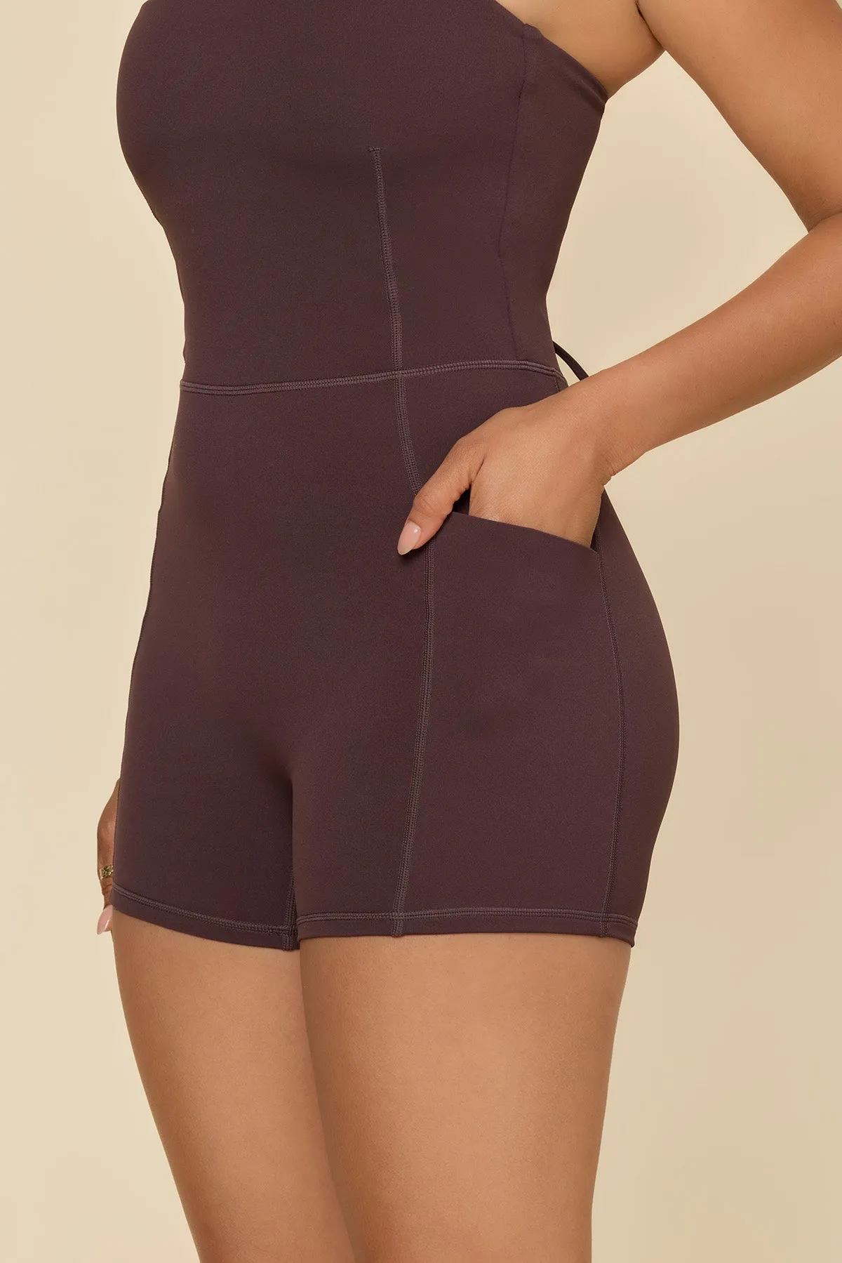 Cinch Up Shortsie - Pecan sold by POPFLEX product image thumbnail 5