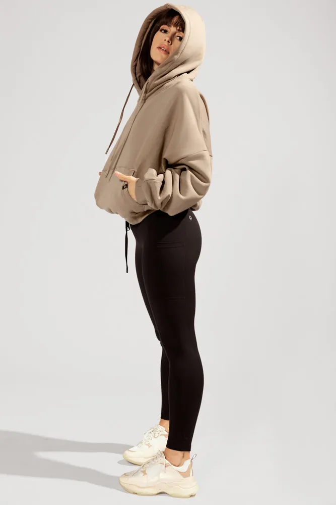 Pullover Cloud Hoodie - Milk Tea sold by POPFLEX product image thumbnail 3