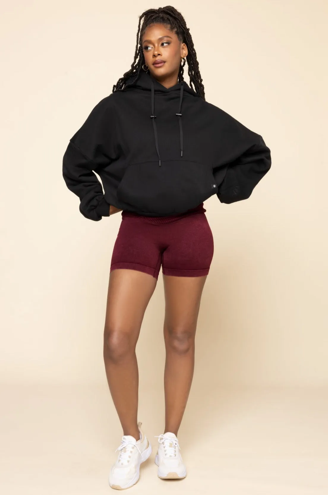 Pullover Cloud Hoodie - Black sold by POPFLEX product image thumbnail 2