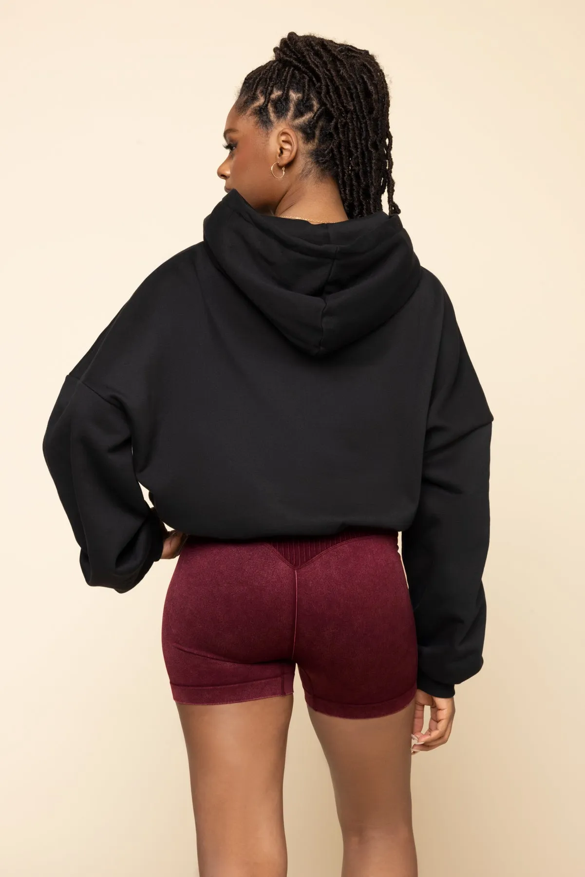 Pullover Cloud Hoodie - Black sold by POPFLEX product image thumbnail 4