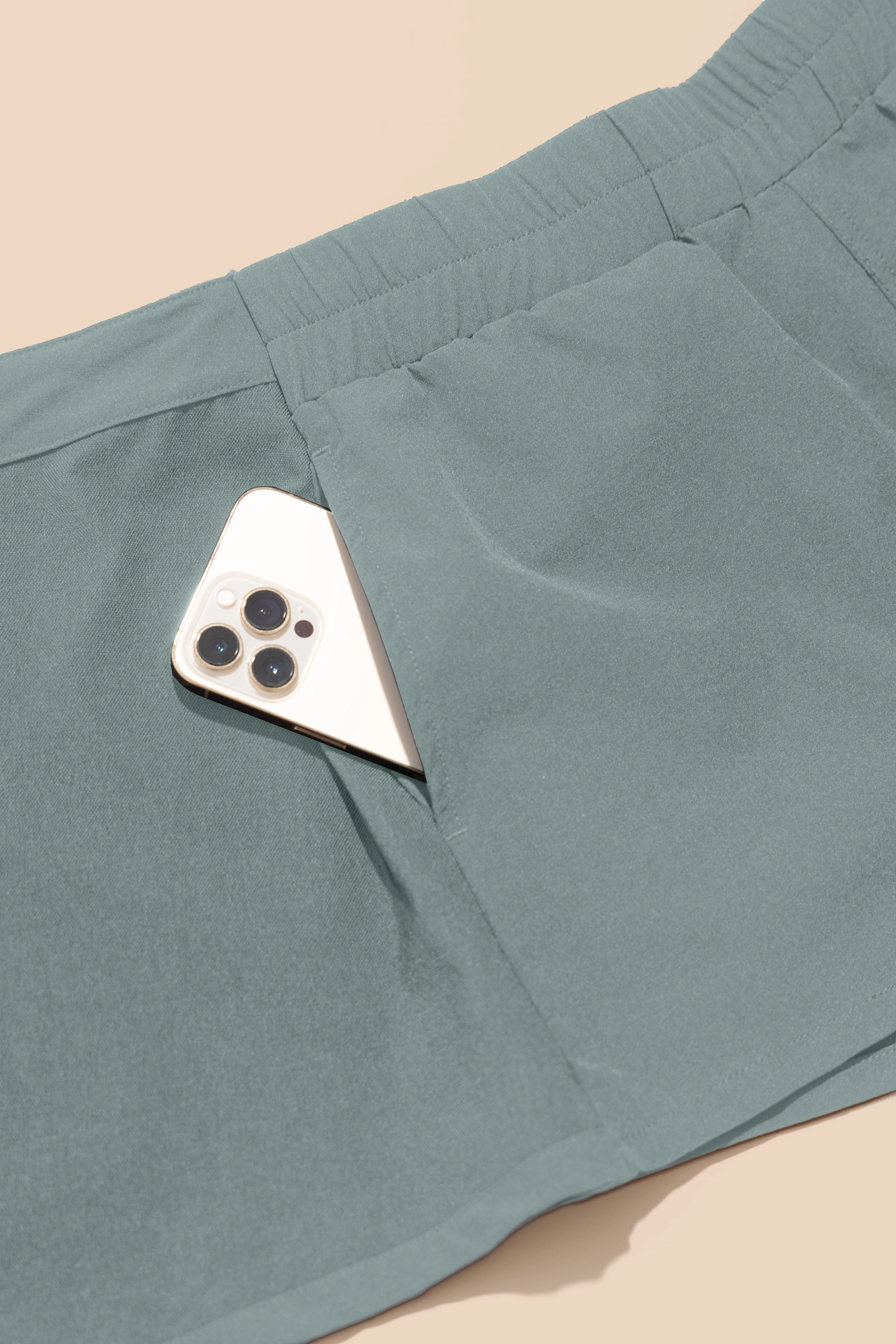 That's a Wrap Skort - Fog Green sold by POPFLEX product image thumbnail 4