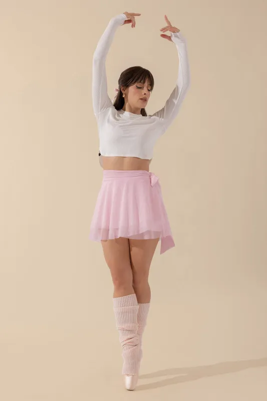 Juliet Wrap Skort - Tutu Pink sold by POPFLEX