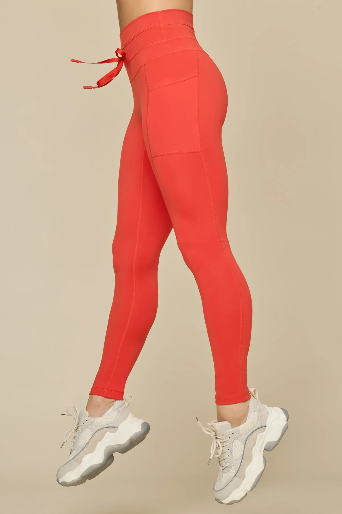 Cargo Legging with Pockets - Cayenne sold by POPFLEX product image thumbnail 5