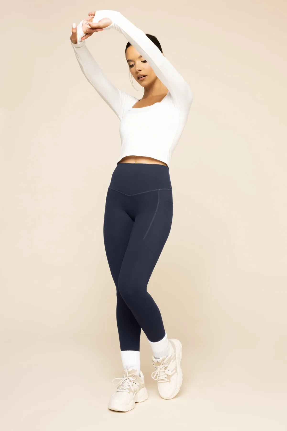 Supersculpt™ Legging with Pockets - Cosmic Navy sold by POPFLEX product image thumbnail 3