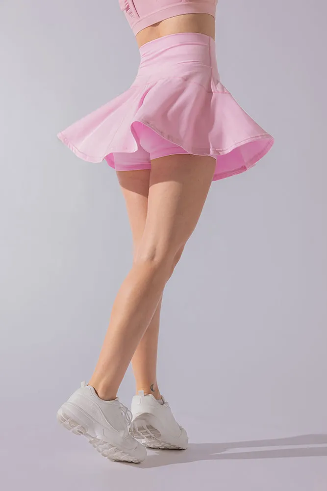 Crisscross Hourglass® Twirl Skort - Bubblegum sold by POPFLEX product image thumbnail 3