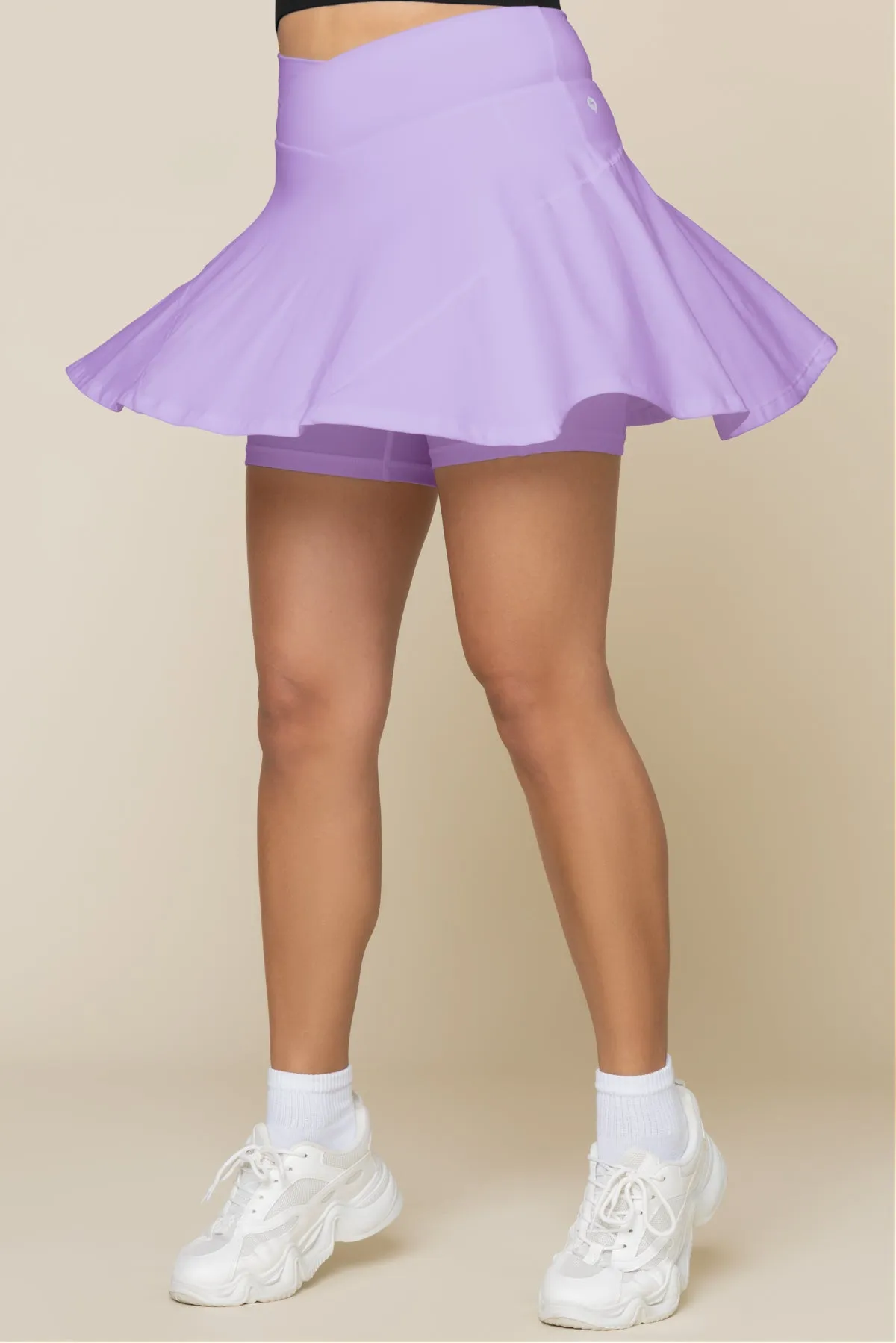 Crisscross Hourglass® Twirl Skort (Longer) - Digital Lavender sold by POPFLEX product image thumbnail 5