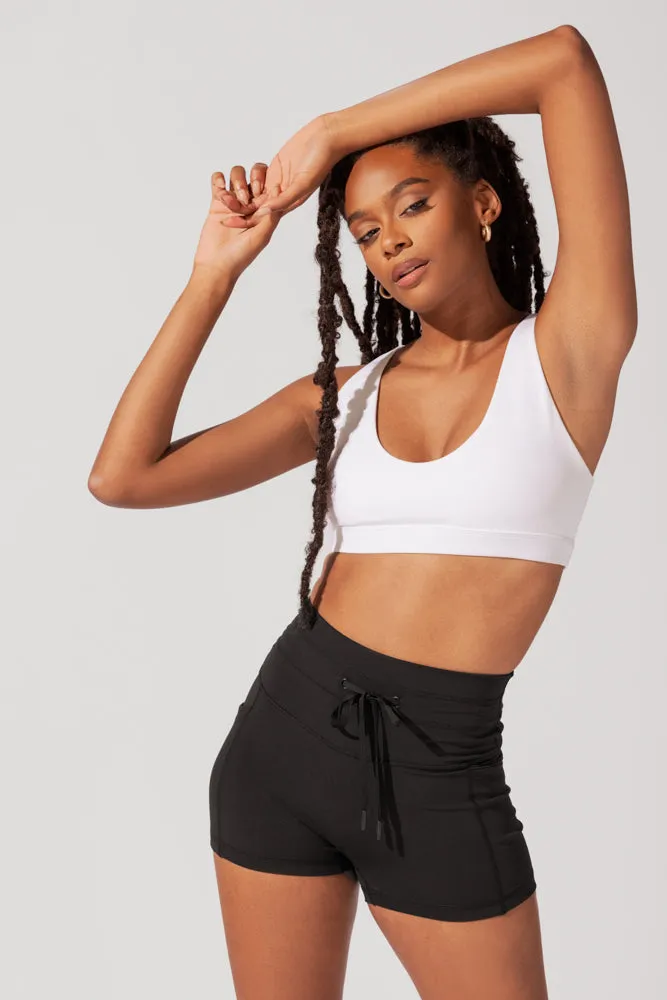 Cargo Booty Short - Black sold by POPFLEX